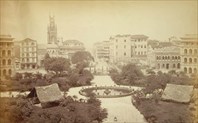 Elphinstone Circle, Bombay 1870 Photo 2-город Мумбаи